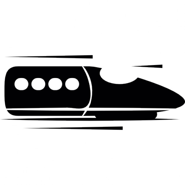 Free Vector High Speed Train Vector Illustration - Download Free 