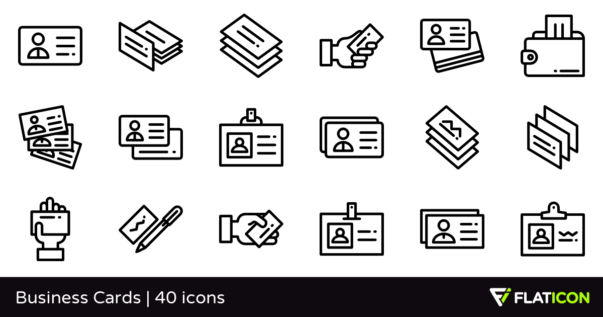 Design Stuffs and Thingses: Business Card Icons