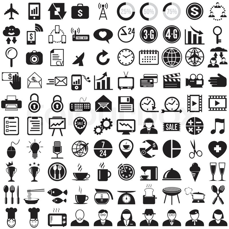25 Business icons set ~ Icons ~ Creative Market