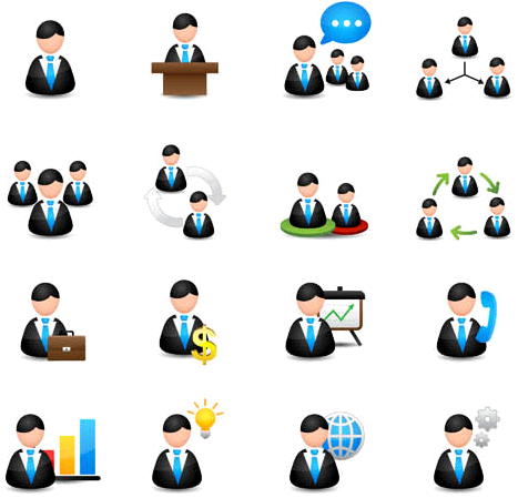 Business-person icons | Noun Project