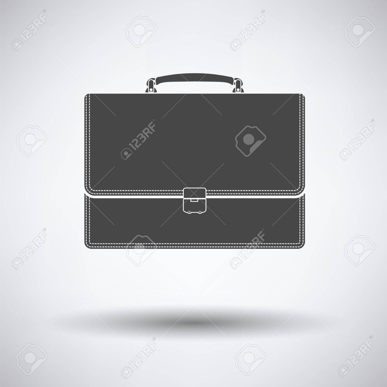 Suitcase Icon Modern Flat Pictogram Business Stock Vector 