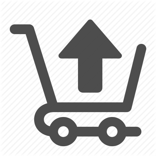 Sticker Shopping Cart Item Trolley Buy Sell Button Vector Art 