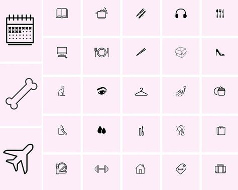 Text,Font,Line,Pink,Number,Icon,Pattern