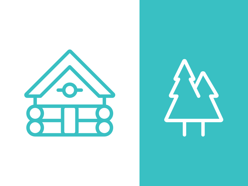 Household Log Cabin Icon | iOS 7 Iconset 