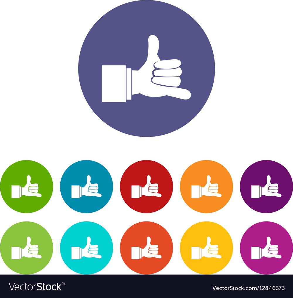 Call me smiley stock vector. Illustration of hand, icon - 40208092
