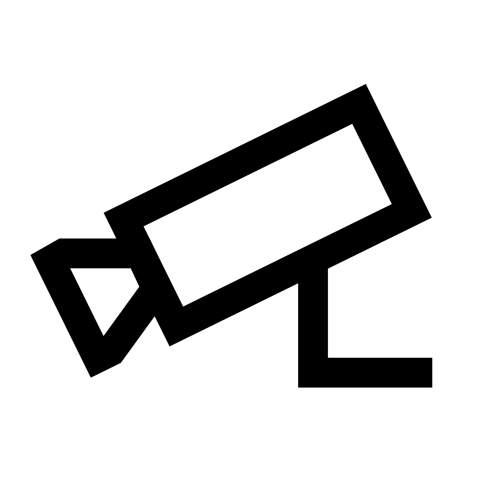 Wall Mount Camera Icon - free download, PNG and vector