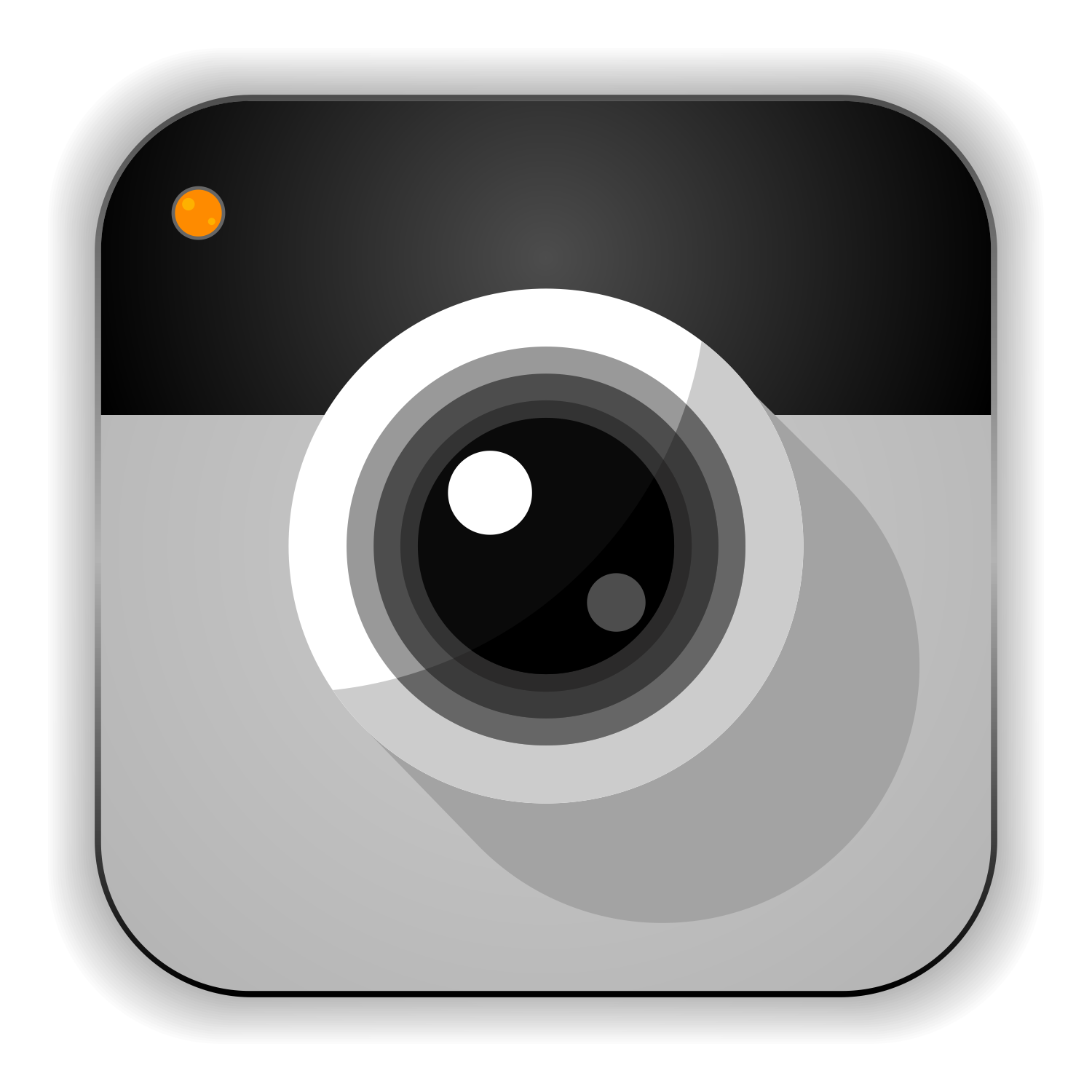 Best Free Facebook Camera Icon Vector Design - Vector Art Library