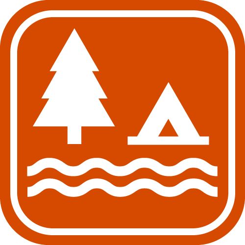 Campground symbol Stock image and royalty-free vector files on 