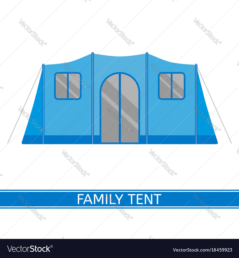 Camping tent icon image Royalty Free Vector Image