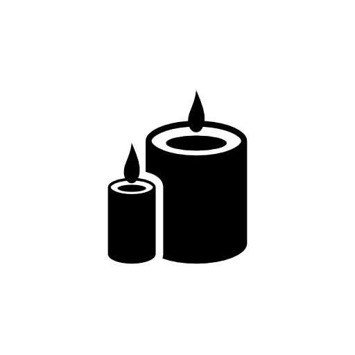 Candle burning flame Icons | Free Download