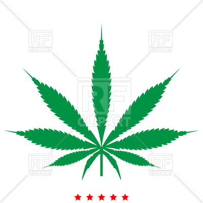 Marijuana Leaf Icon Simple Style Stock Photos  Marijuana Leaf 
