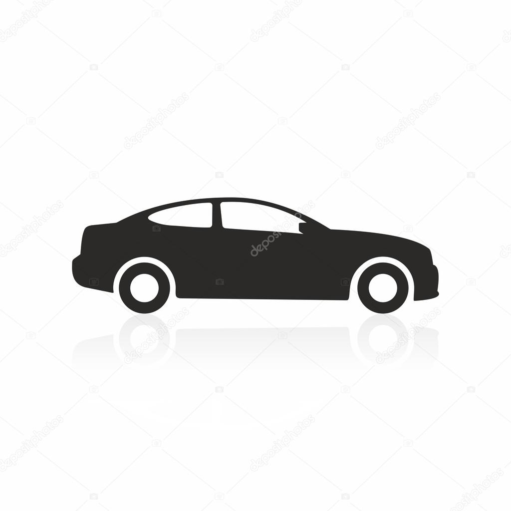 Car outline of modern design side view - Free transport icons