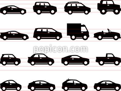 Car Icon Vector Illustration Side View Stock Vector 604605809 