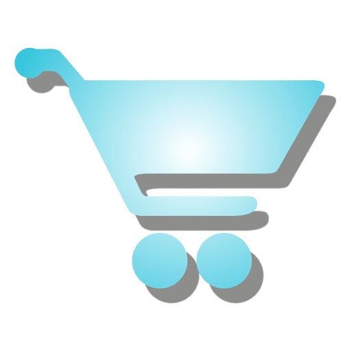 Shopping Cart Sign. Flat Style Icon On Transparent Background 