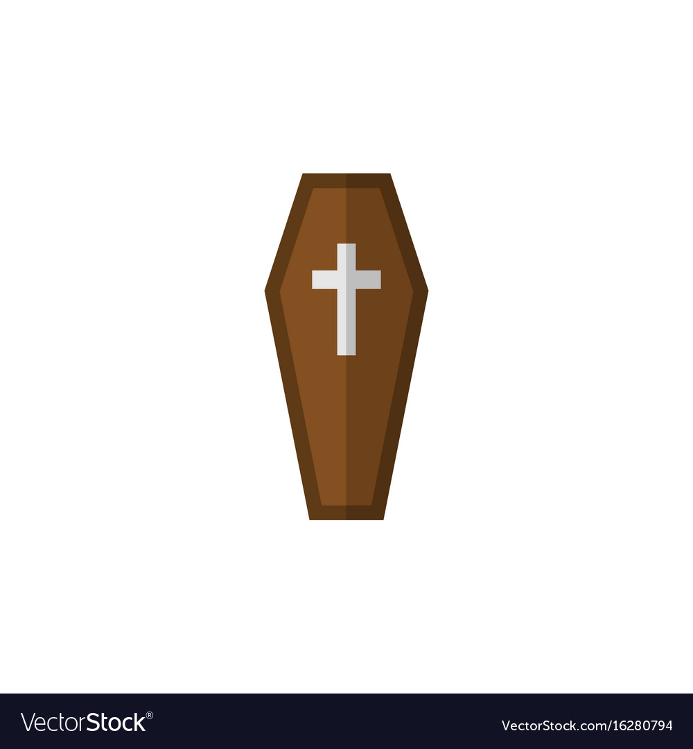 Casket symbol clip art vector - Search Drawings and Graphics 
