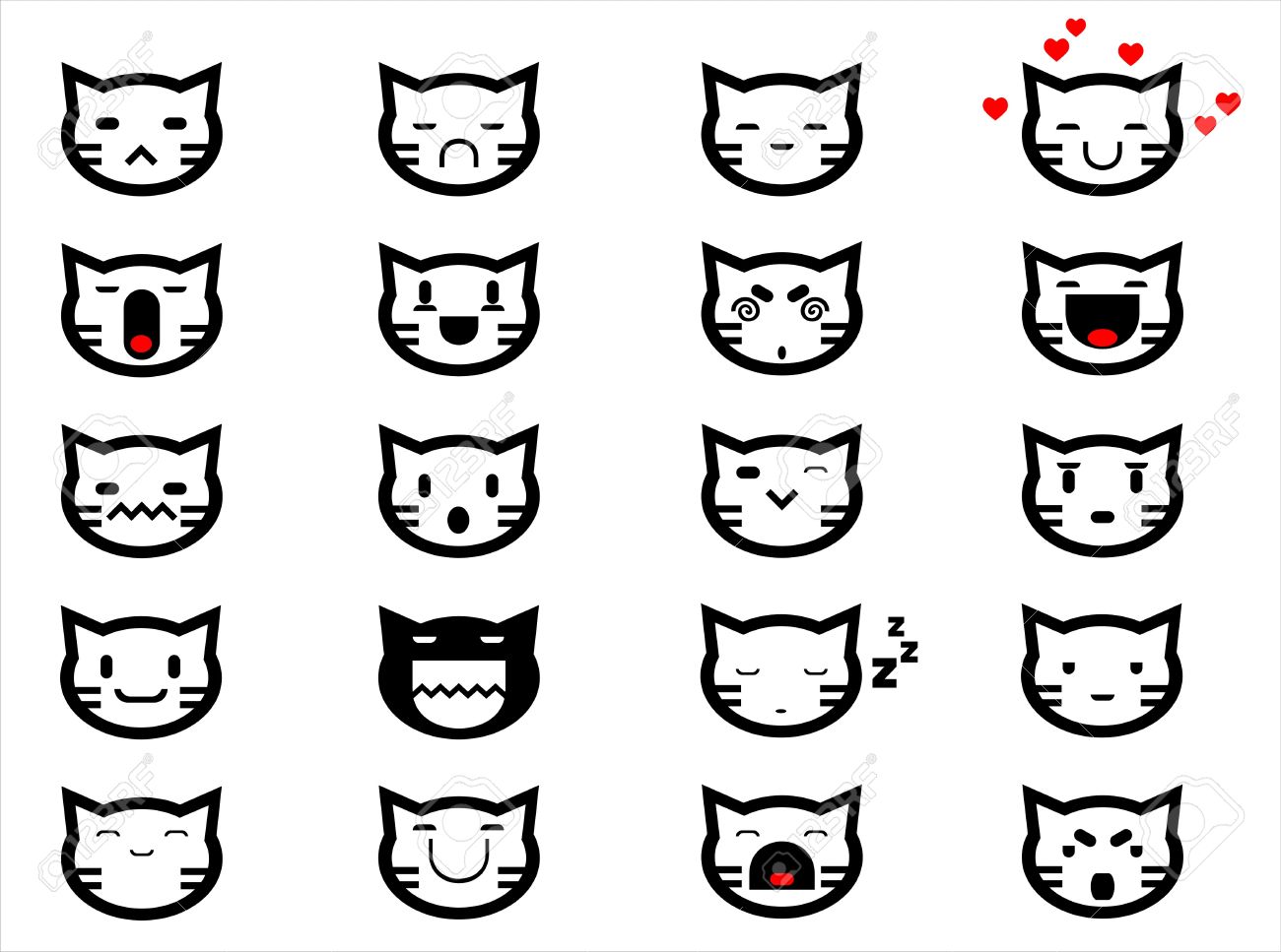 Cat Icon Text #121059 - Free Icons Library