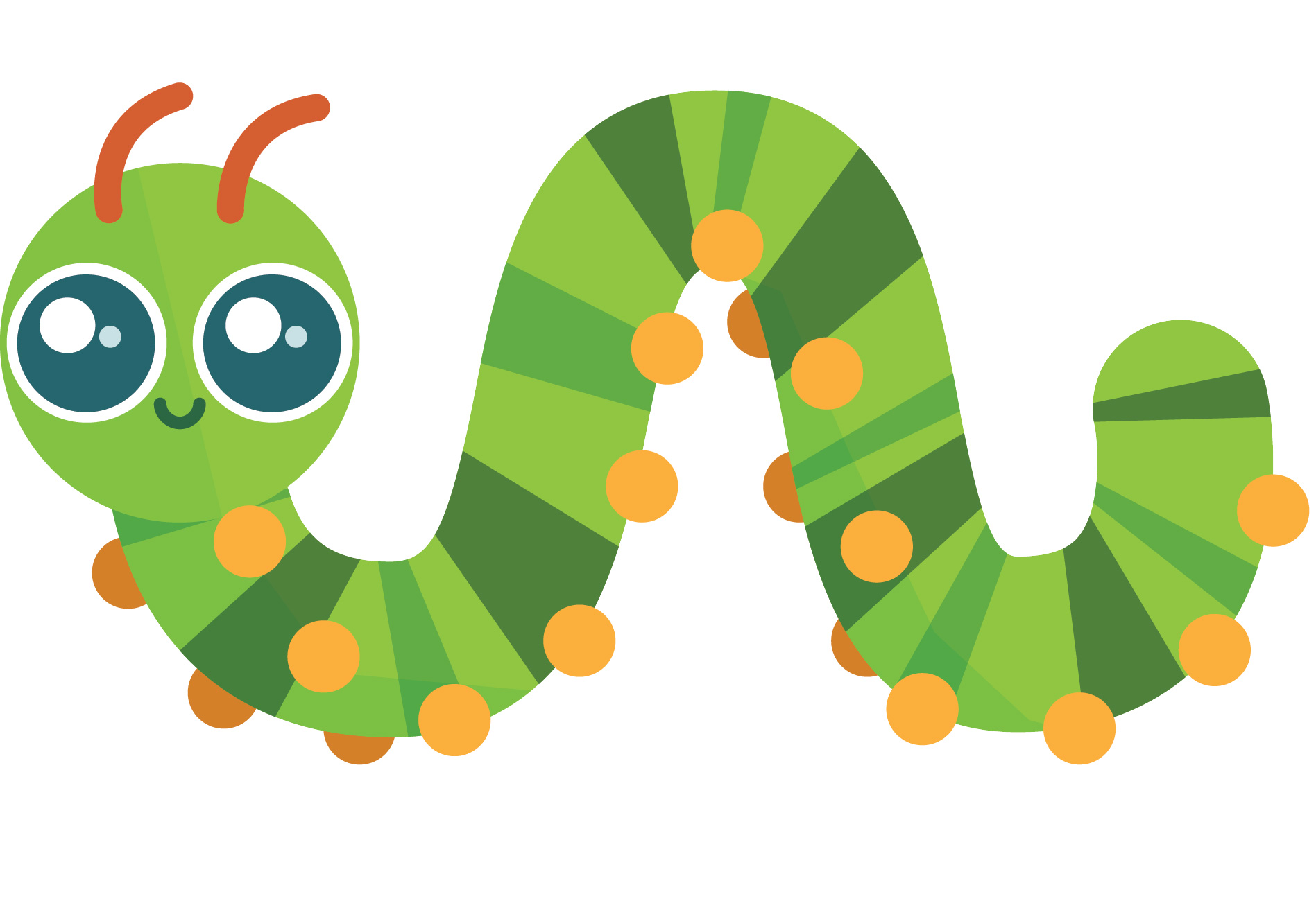 Bug, caterpillar, cute, garden, insect, larvae, nature icon | Icon 