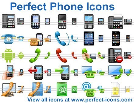 Phone icon stock vector. Illustration of cellphone, retro - 29548666