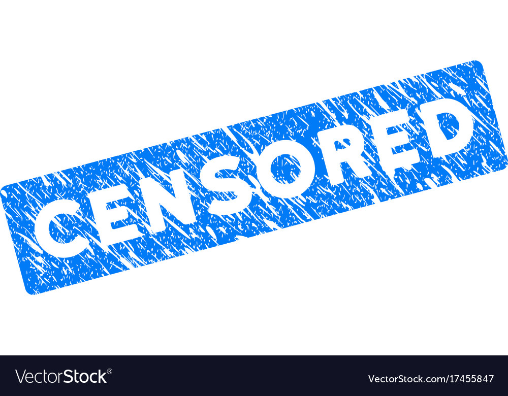 Censored red stamp stock illustration - Search Vector Clipart 