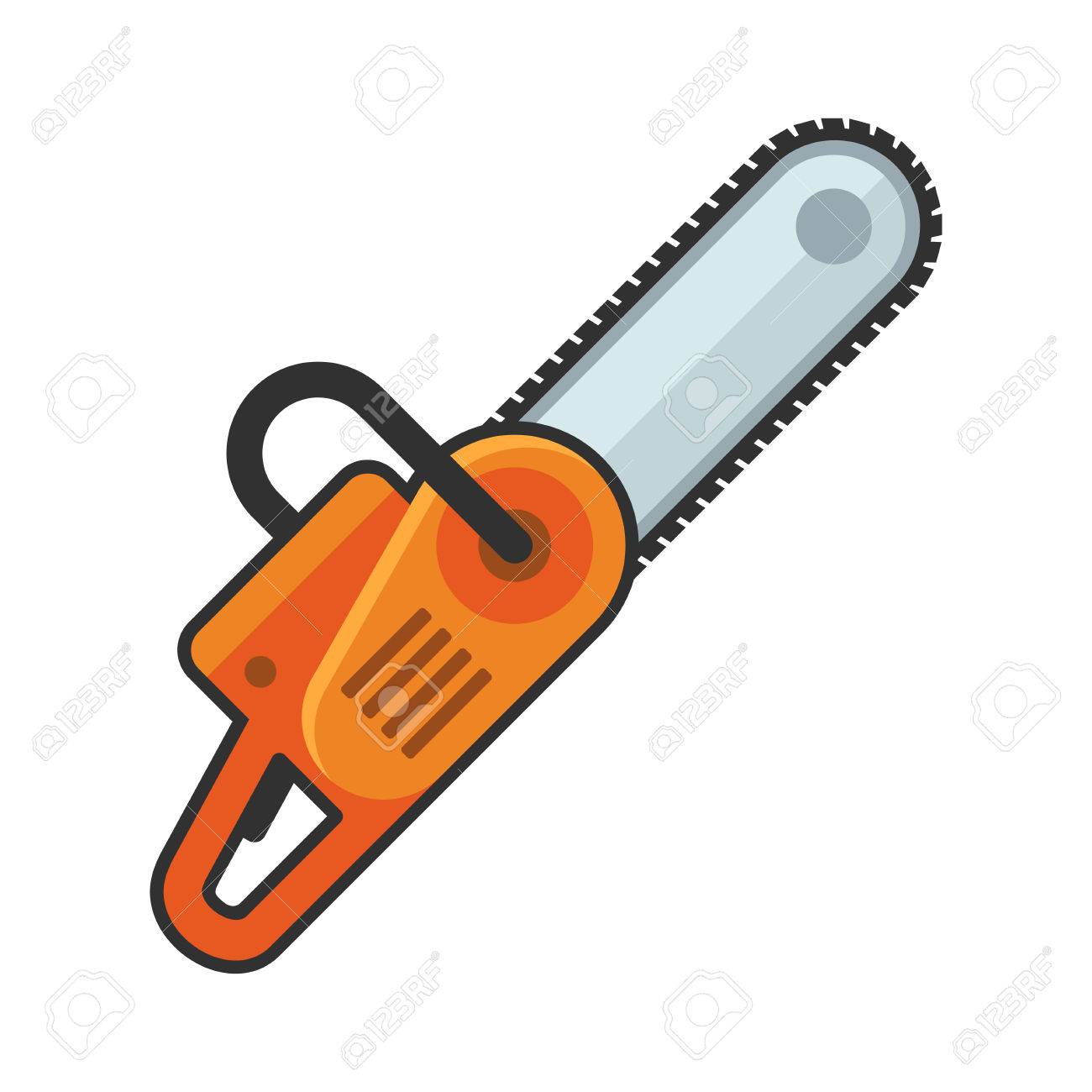 Chainsaw Icon - Tools, Construction  Equipment Icons in SVG and 