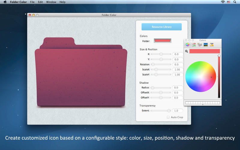 change icon for folder mac