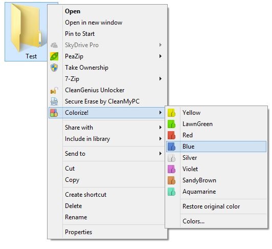 how to change windows 8 color