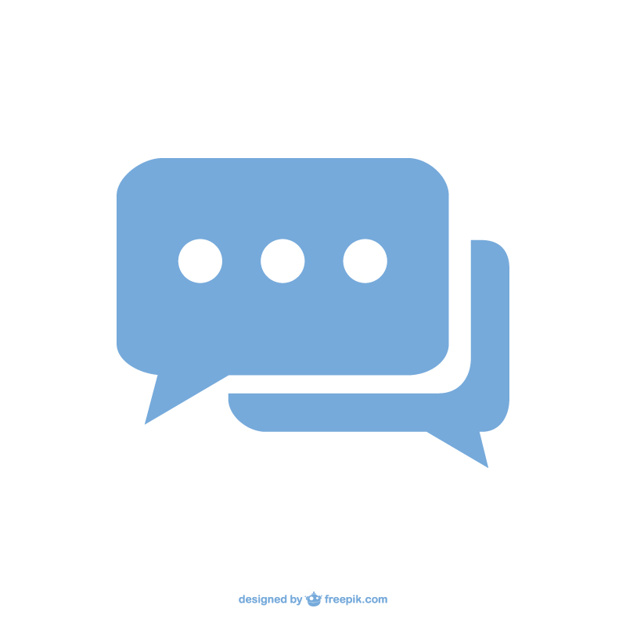 Chat vector icon
