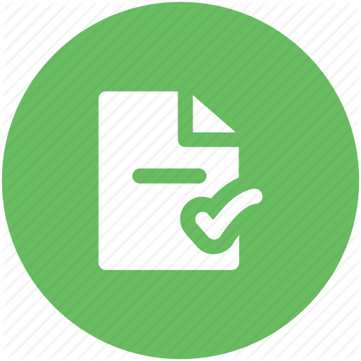 Green checked checkbox icon - Free green check mark icons