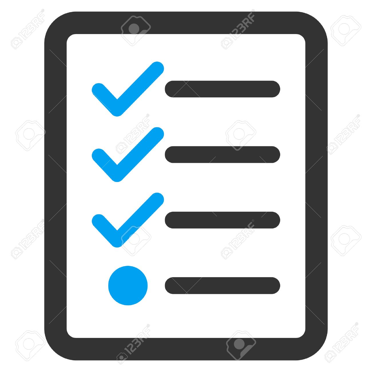 Checklist, paper, check mark, education, checking, list, interface 