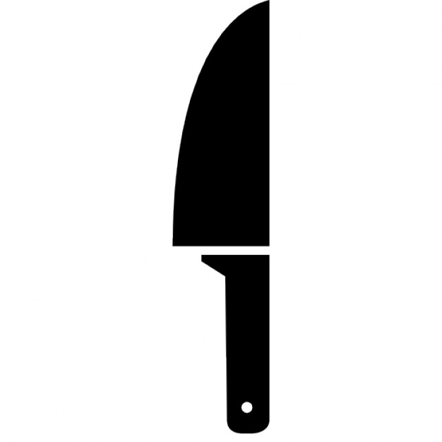 Chef Kitchen Knife Icon. Chef Knife Realistic Picture. Chef 
