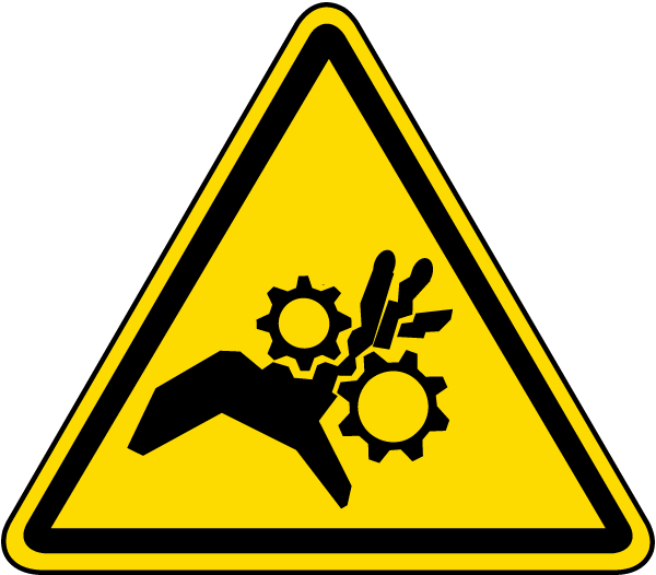 Radiation Danger sign. Caution chemical hazards. Warning sign of 