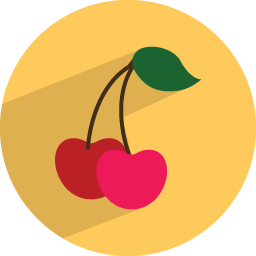 Berries, casino, cherries, cherry, fruit, gambling, slots icon 