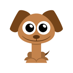 Chihuahua Icon [b/w] Sticker (Rectangle) | Dog