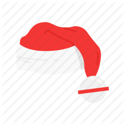 Hat Icon | Christmas Flat Color Iconset 