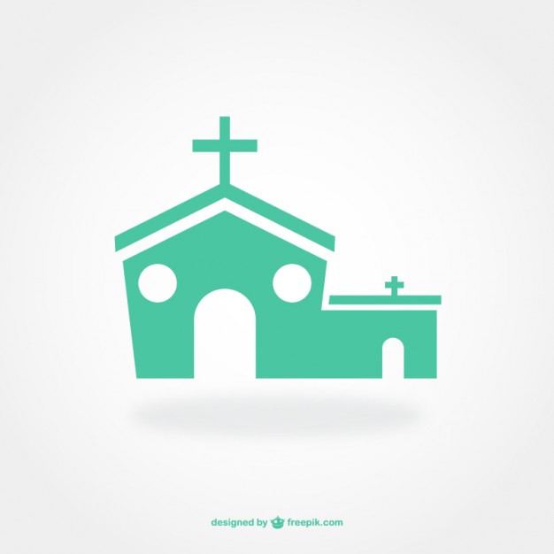 Church Icon Vector Illustration Stock Vector 654054847 - 