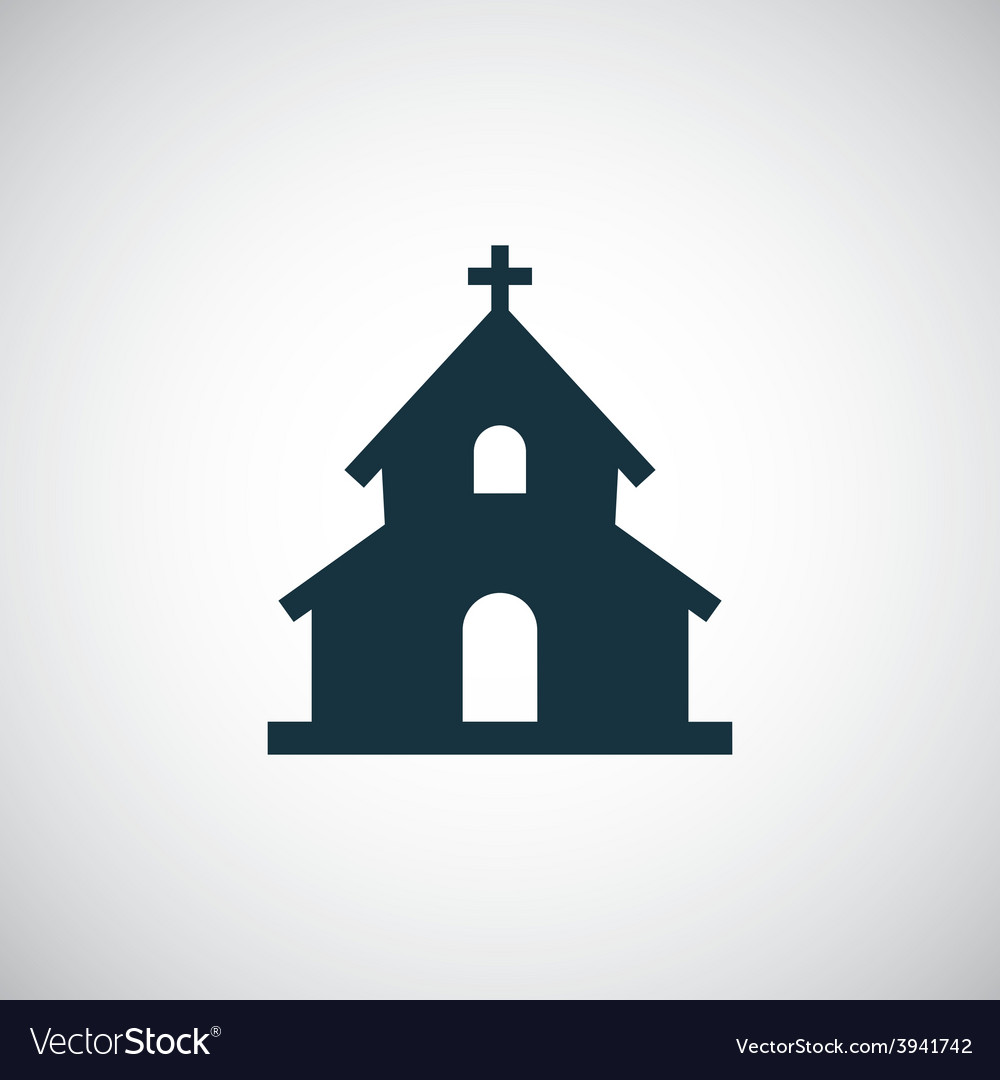 Church icon Royalty Free Vector Image - VectorStock