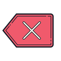 Red,Pink,Line,Symbol,Cross,Sign,Rectangle