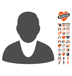 Account, business man, client, manager, person, profile, user icon 