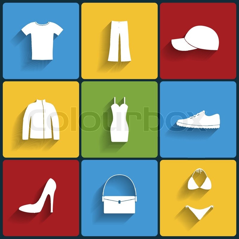 Free Vector Clothing Icons | Icons and Free