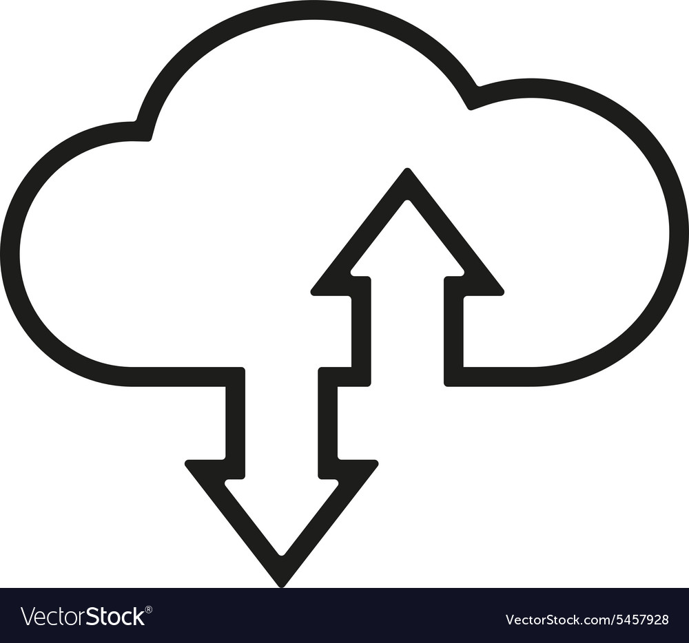 Cloud icon vector | Download free