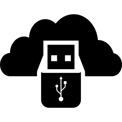 Cloud storage and download icon - Transparent PNG  SVG vector
