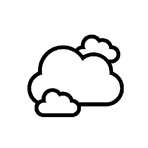 cloudy Icon - Free Icons