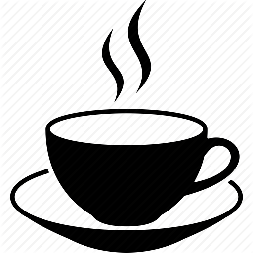 Coffee mug icon | Game-icons.net