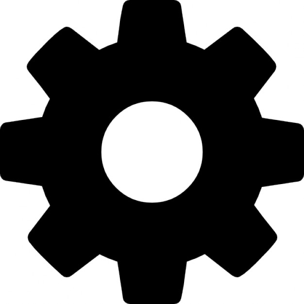 Cog Icon - User Interface  Gesture Icons in SVG and PNG - Icon Library