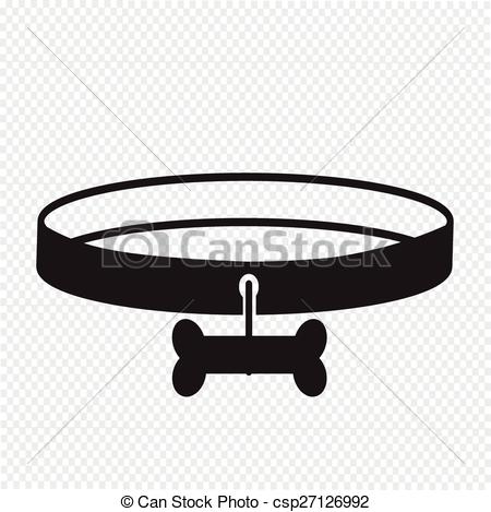 Dog collar icon eps vectors - Search Clip Art, Illustration 