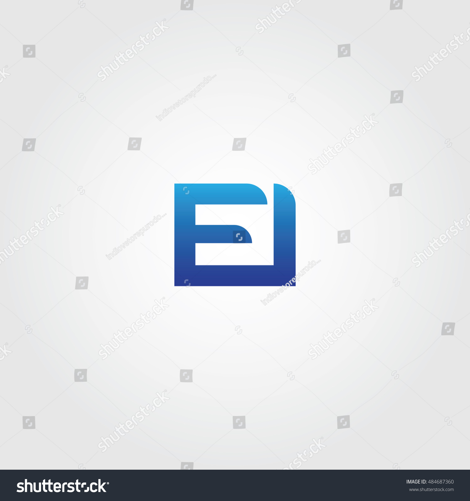 Letters C Combined Icon Logo Templates Stock Vector 484652197 
