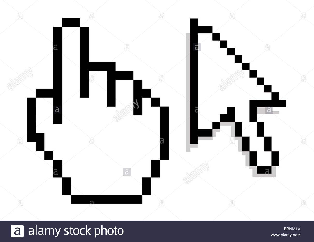 Computer, cursor, hand, indicator, mouse, pointer, technology icon 