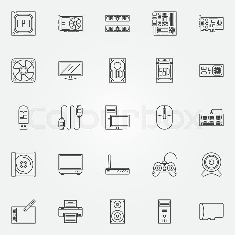 Icon Icons Set Sets Collection Collections Computer Computers 