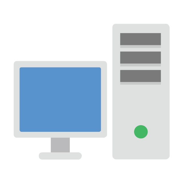 Device computer icon vector | Download free