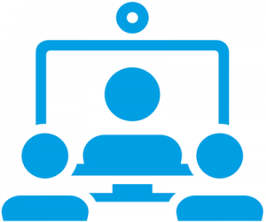 Communication, job interview, video conference icon | Icon search 